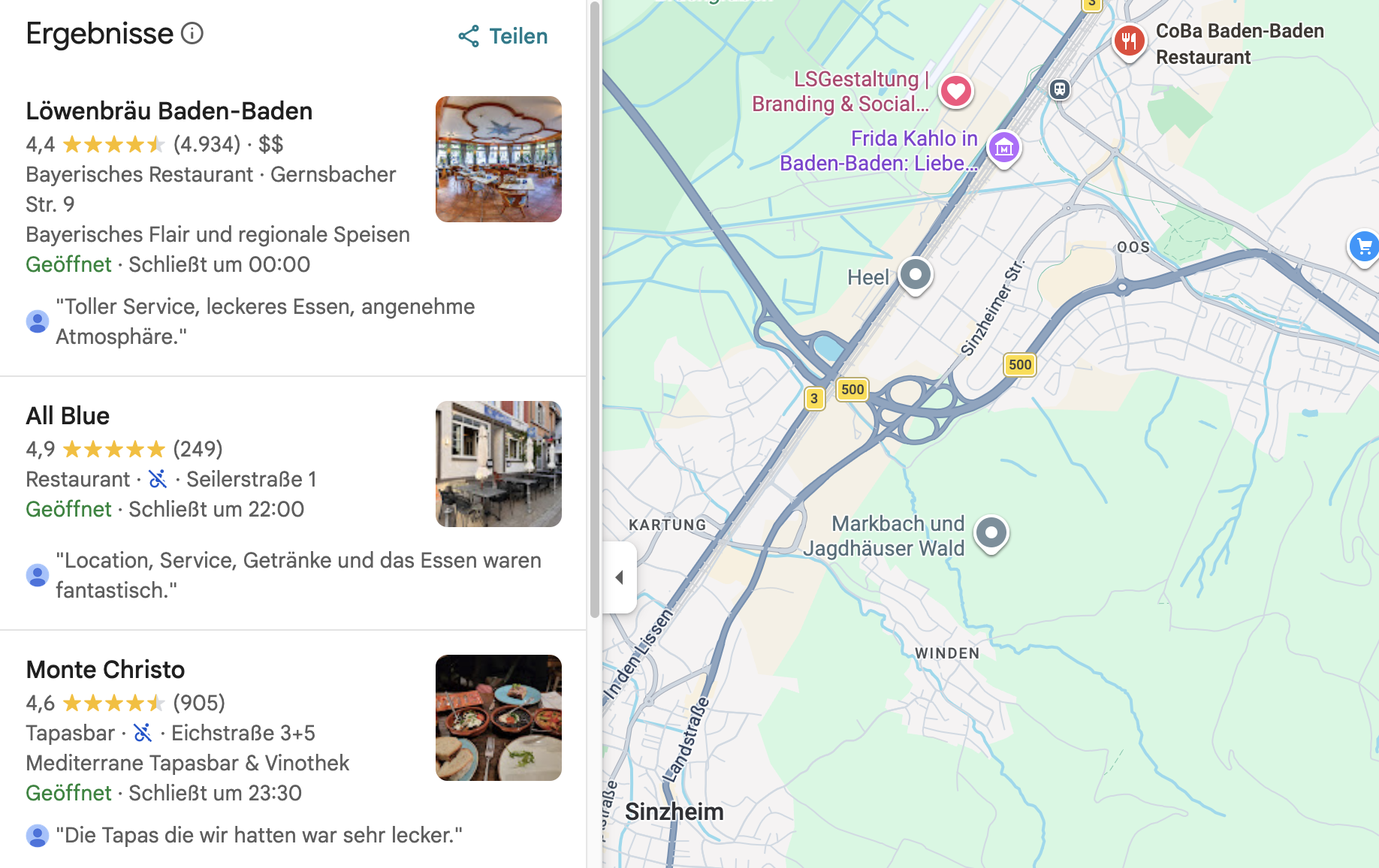 Local SEO für Restaurants