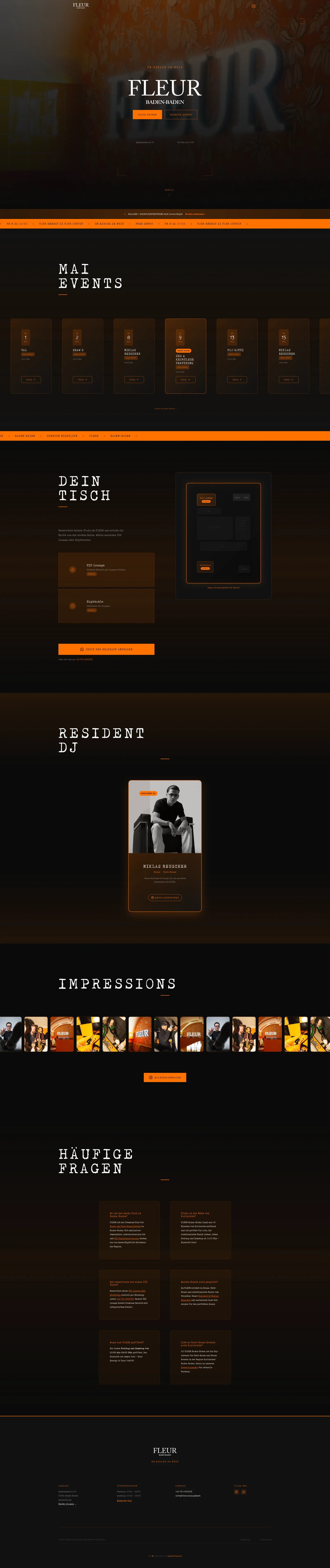 fleur-bar.de — Live-Vorschau Website