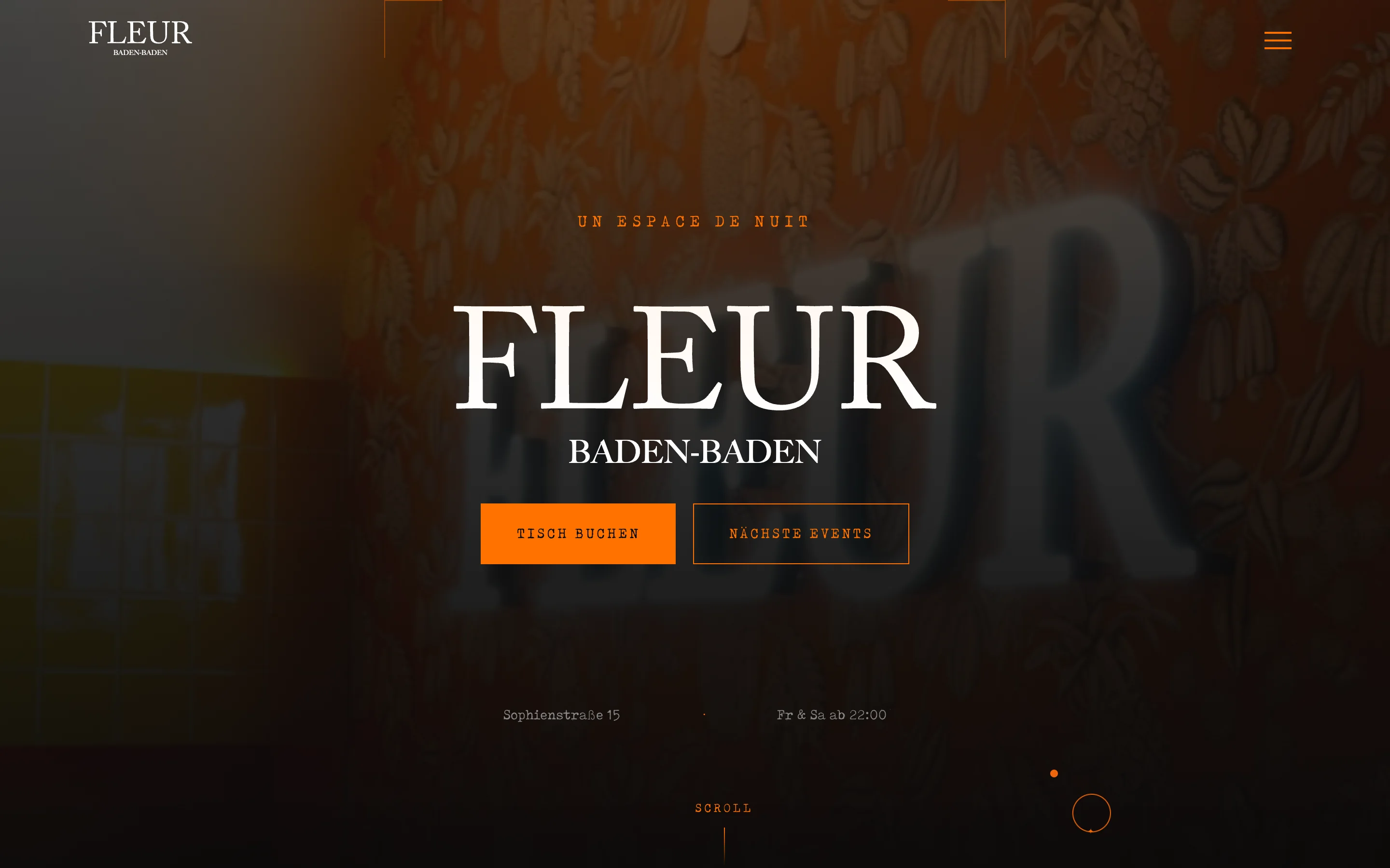 Fleur Club & Bar — Website & SEO